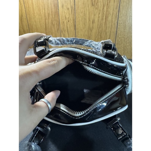 New SEALED Dolls Kill x Slipknot Bling Bowler Bag Rhinestones - Picture 5 of 9